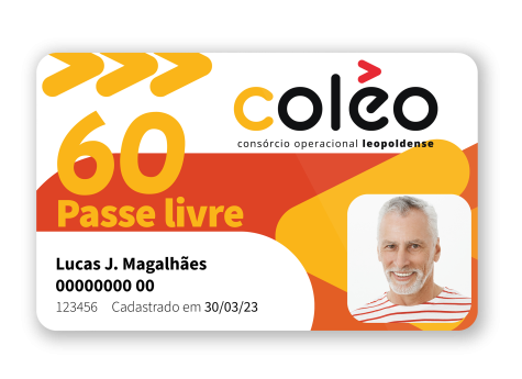 Cartão Passe Livre 60