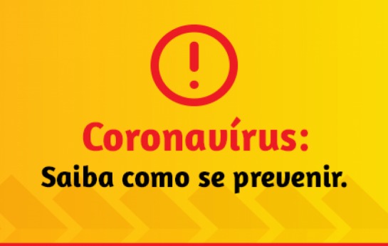 Coronavírus: saiba como se prevenir.